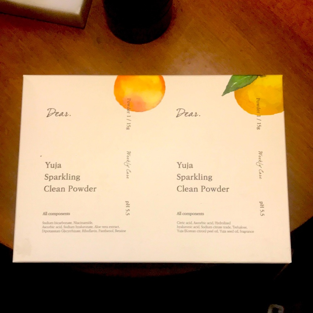 DEAR Yuja Sparkling Clean Powder